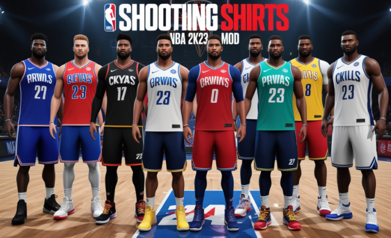 "Elevate Your Game: The Allure Of GBAS Shooting Shirts In NBA 2K23"