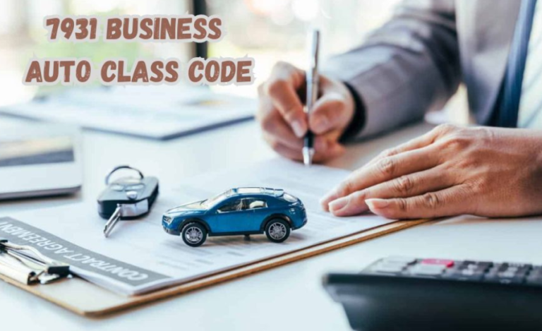 Navigating The 7931 Business Auto Class Code: A Guide For Commercial Vehicle Owners